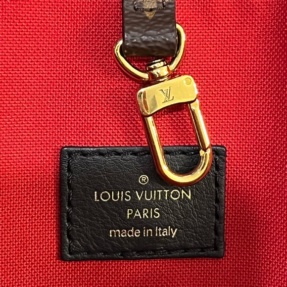 LV Limited Edition Louis Vuitton Giant Monogram Reverse Canvas OnTheGo GM Tote - Picture 13 of 16